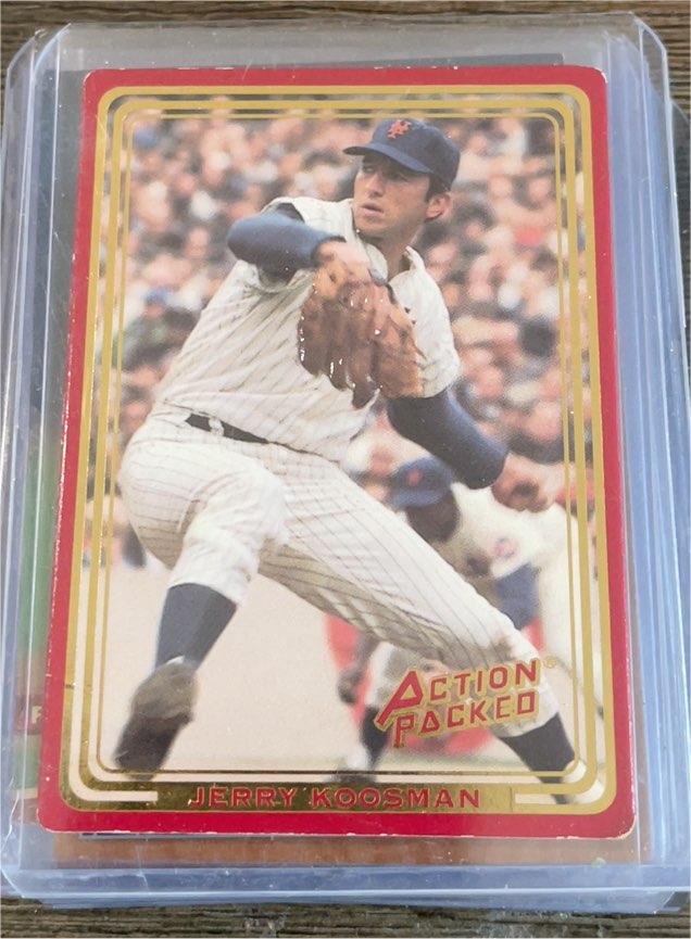 1993 Action Packed All-Star Gallery Series II #160 Jerry Koosman — front