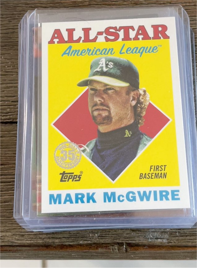 2023 Topps Series 2 - 1988 Topps All-Star Baseball #88AS-33 Mark McGwire — front