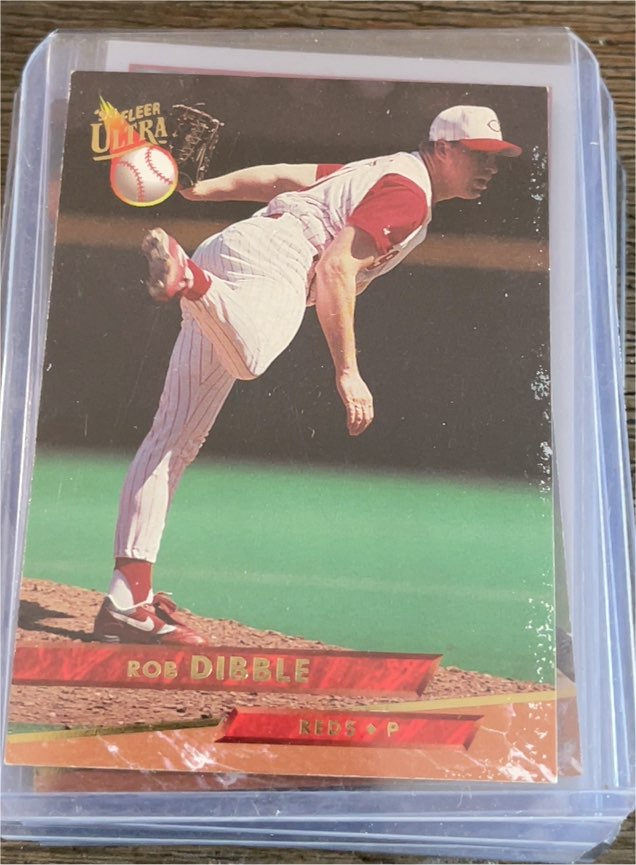 1993 Fleer Ultra #327 Rob Dibble — front