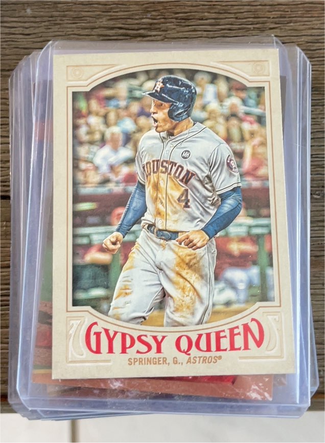 2016 Topps Gypsy Queen #123 George Springer — front
