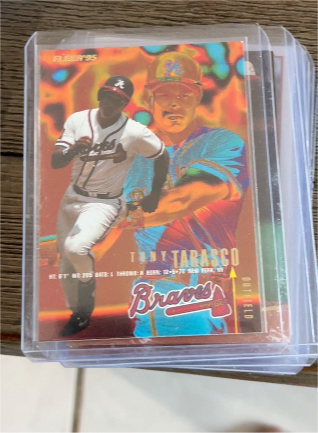 1995 Fleer #95 Tony Tarasco — front