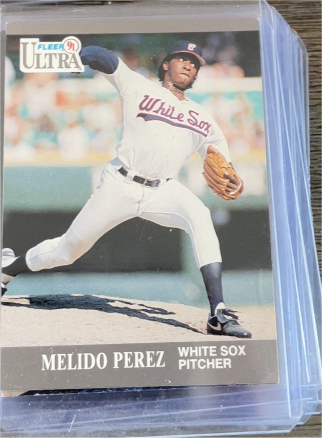 1991 Fleer Ultra #80 Melido Perez — front