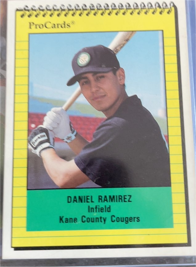 1991 ProCards Daniel Ramirez Kane County Cougers — front