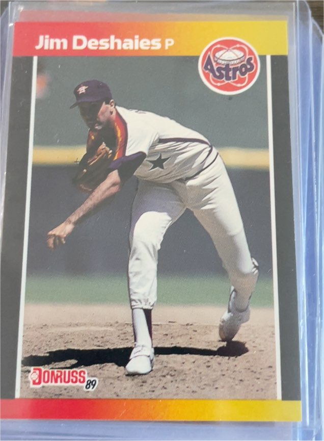 1989 Donruss #241 Jim Deshaies — front