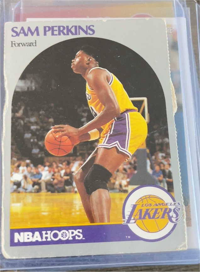 1990 NBA Hoops #415 Sam Perkins — front