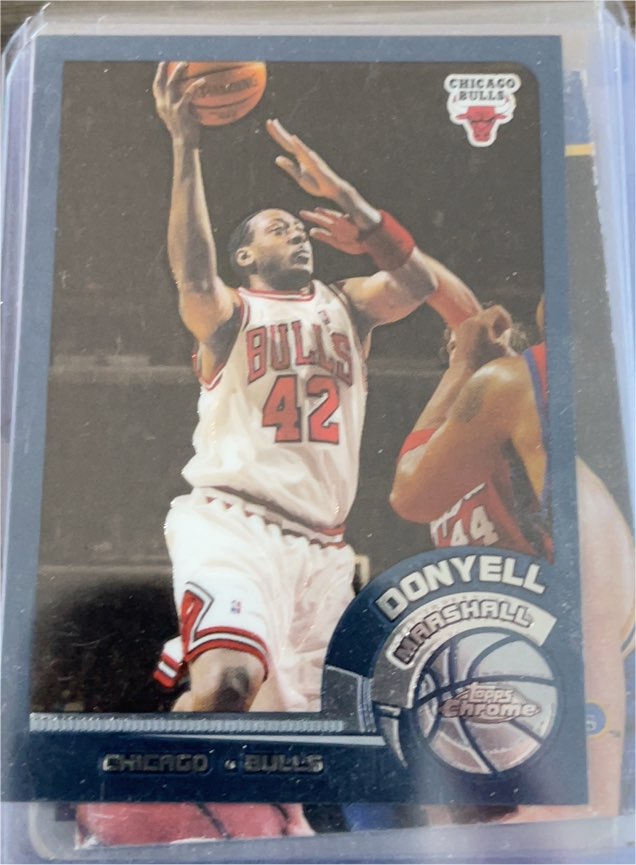 2002-03 Topps Chrome #52 Donyell Marshall — front