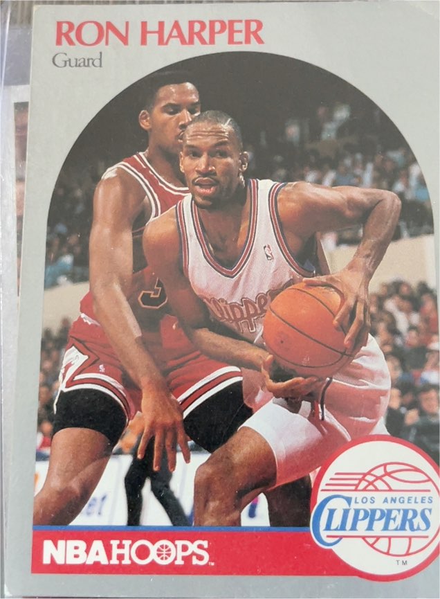 1990 NBA Hoops #146 Ron Harper — front