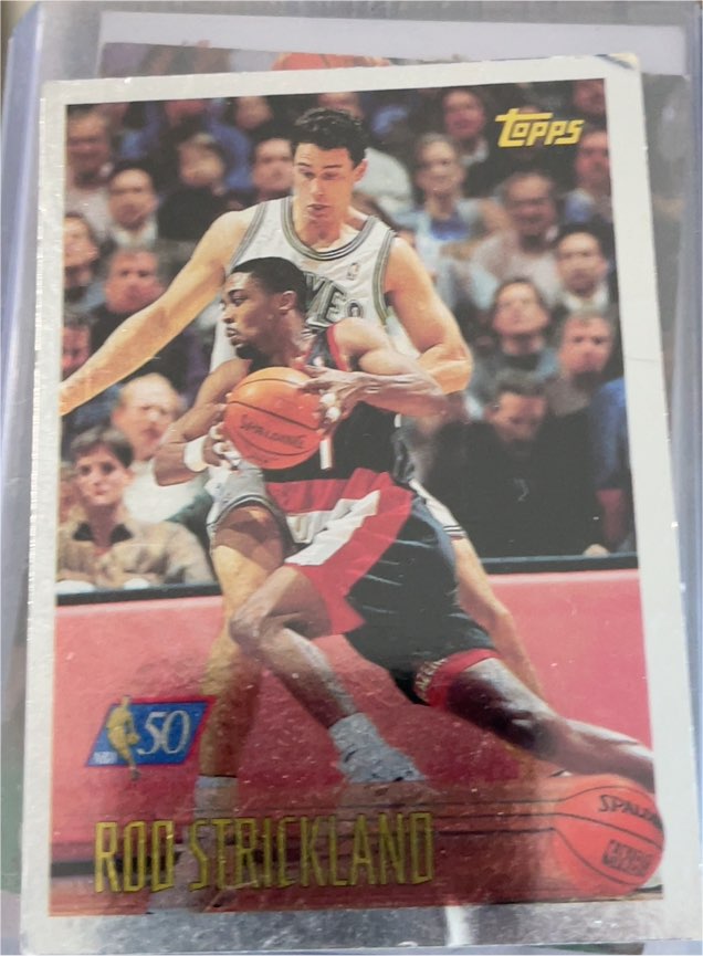 1996-97 Topps NBA at 50 #50 Rod Strickland — front