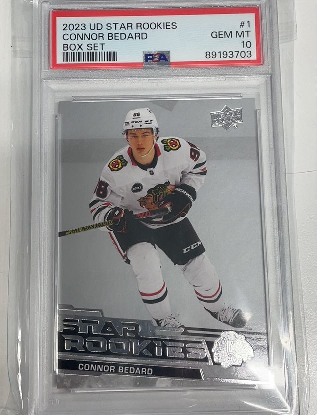 2023 Upper Deck Star Rookies #1 Connor Bedard — front
