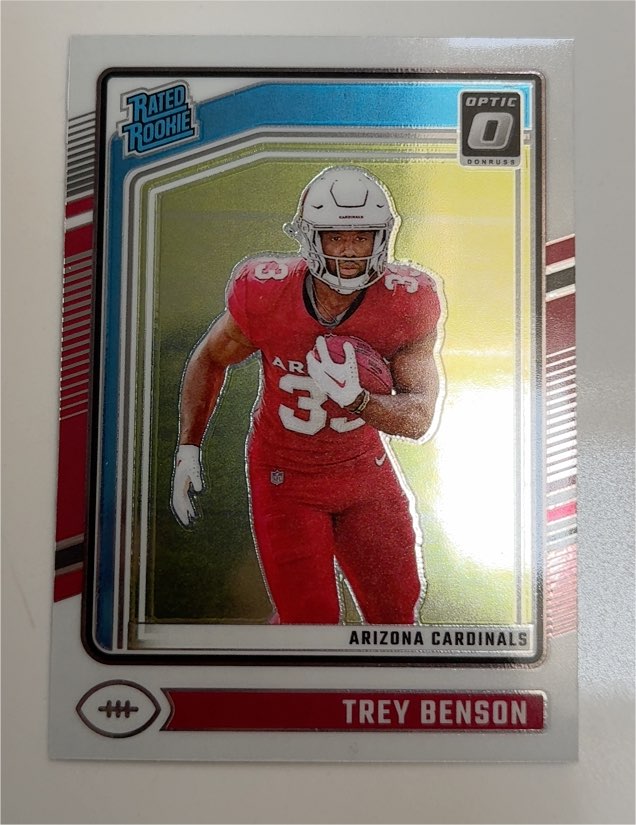 2024 Panini Donruss Optic #293 Trey Benson — front