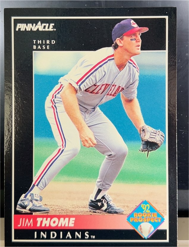 1992 Pinnacle #247 Jim Thome — front