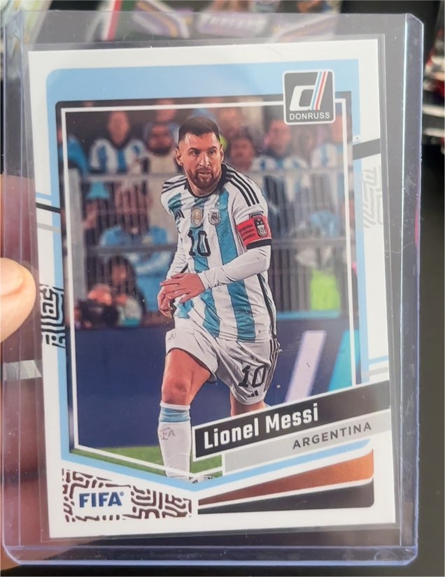 2023-24 Donruss #1 Lionel Messi Argentina — front