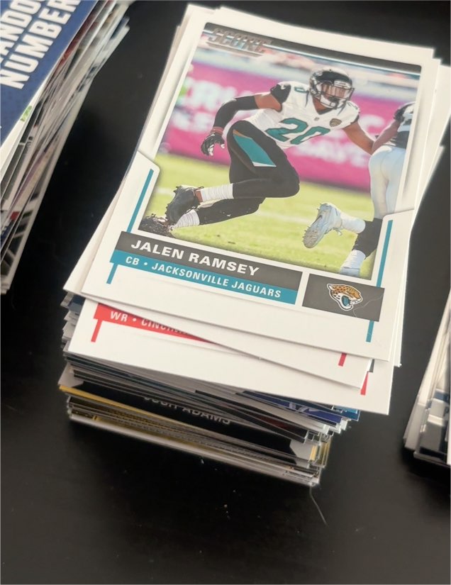 2017 Score #214 Jalen Ramsey — front