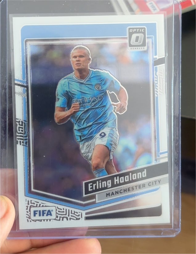 2023-24 Panini Donruss Optic #89 Erling Haaland — front
