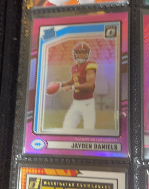 2024 Donruss #389 Jayden Daniels — front