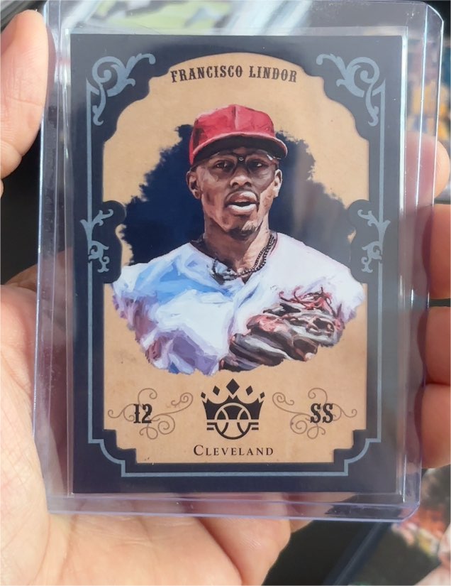 2019 Panini Diamond Kings #DK04-FL Francisco Lindor — front
