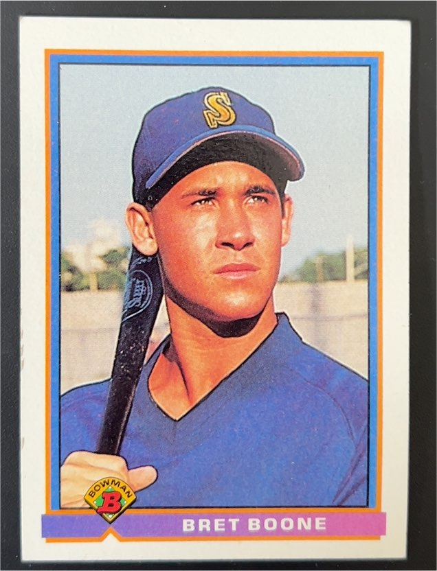 1991 Bowman #261 Bret Boone — front