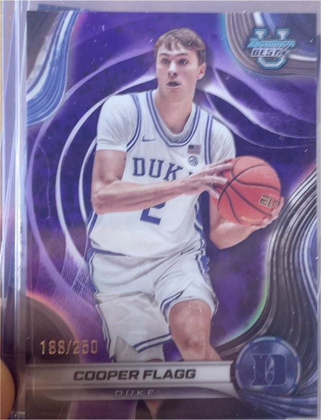 2024-25 Bowman Best U Cooper Flagg — front