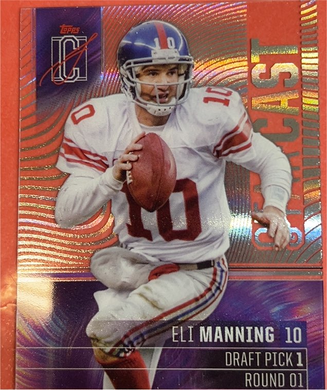 2024 Topps Signature Class Star Cast #SC-24 Eli Manning — front