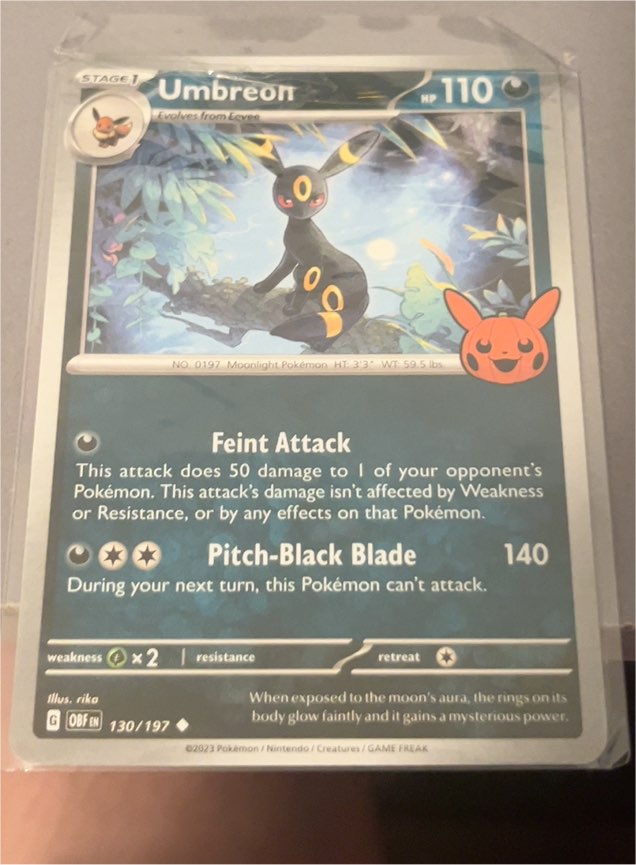 2024 Pokémon #130 Umbreon — front