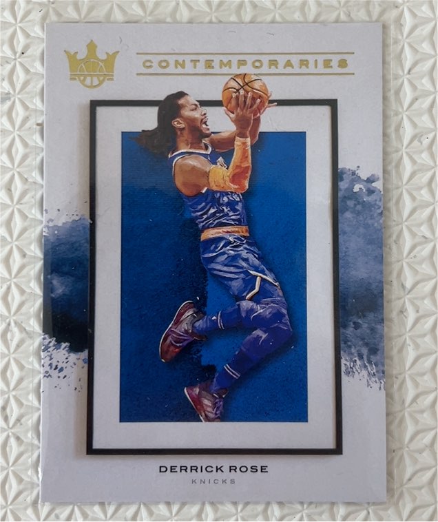 2020-21 Panini Court Kings Contemporaries Derrick Rose — front