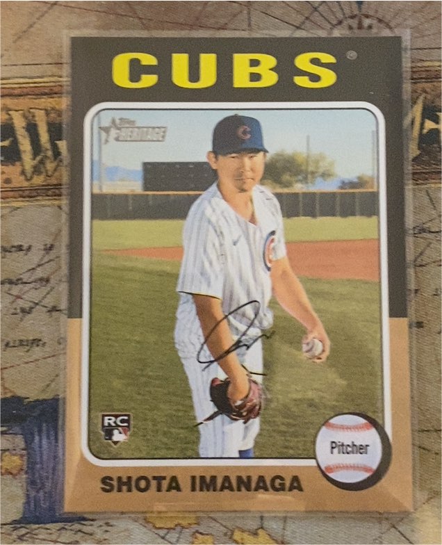 2024 Topps Heritage High Number #564 Shota Imanaga — front
