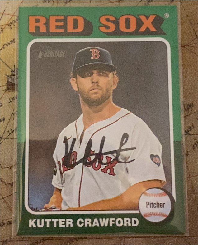2024 Topps Heritage High Number #631 Kutter Crawford — front
