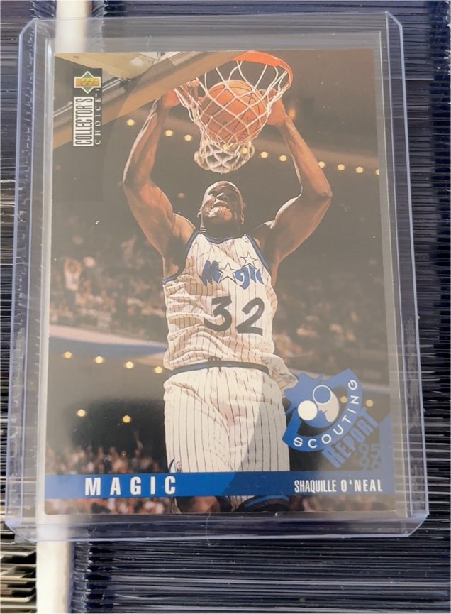 1995-96 Upper Deck Collector's Choice #339 Shaquille O'Neal — front