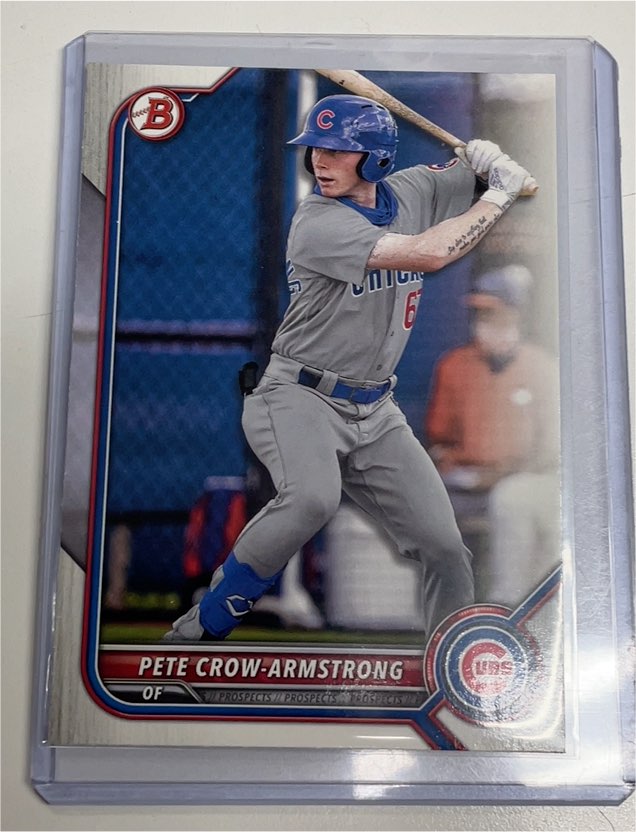 2022 Bowman Prospects #BP-102 Pete Crow-Armstrong — front