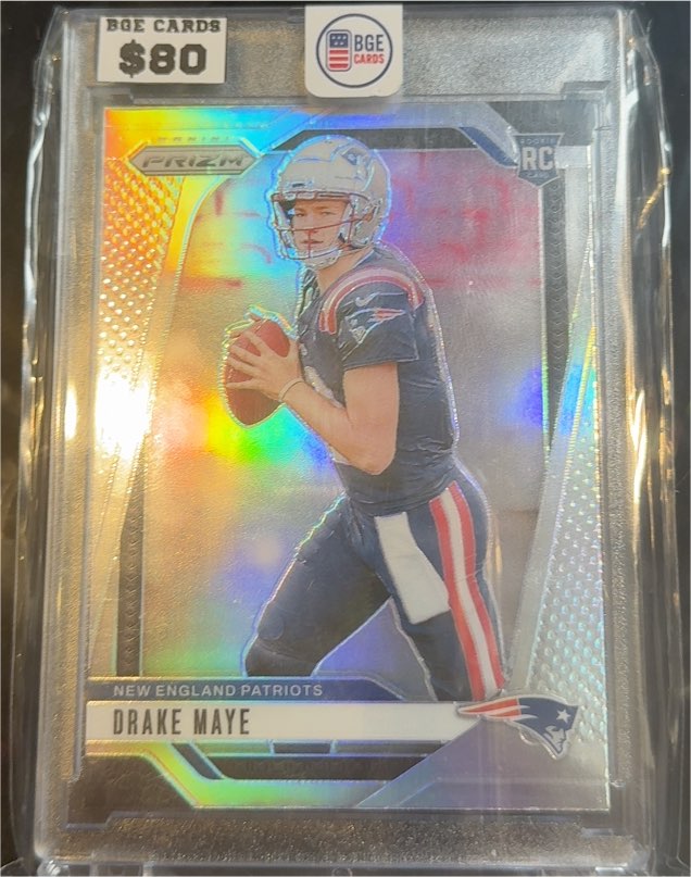 2024 Panini Prizm #329 Drake Maye — front