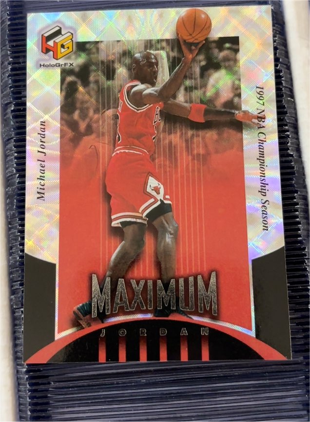1999-00 Upper Deck HoloGrFX Maximum Jordan #MJ2 Michael Jordan — front