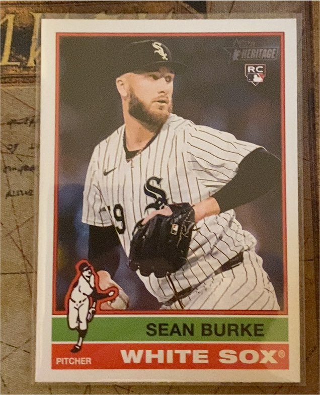 2025 Topps Heritage #262 Sean Burke — front