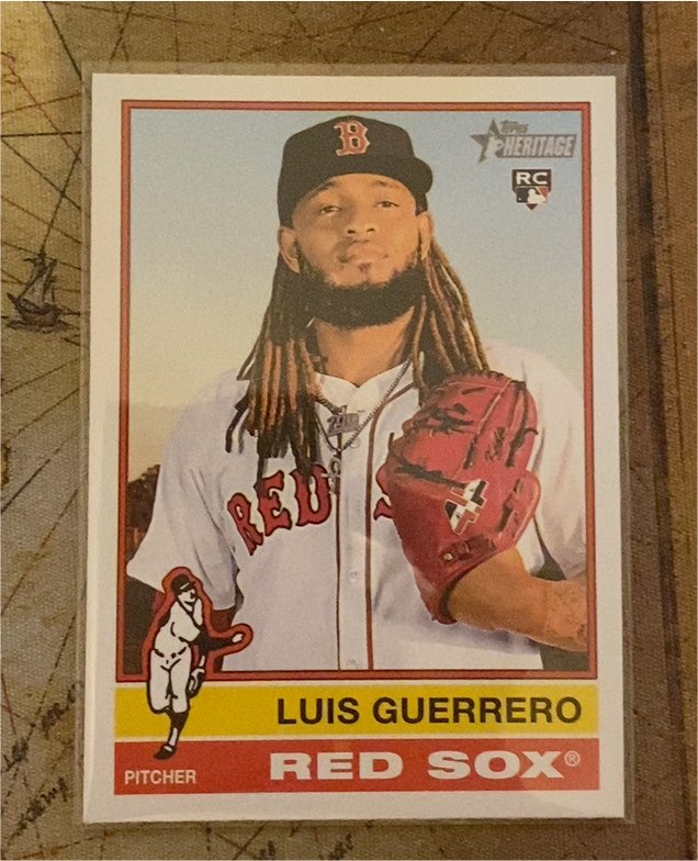 2025 Topps Heritage #306 Luis Guerrero — front