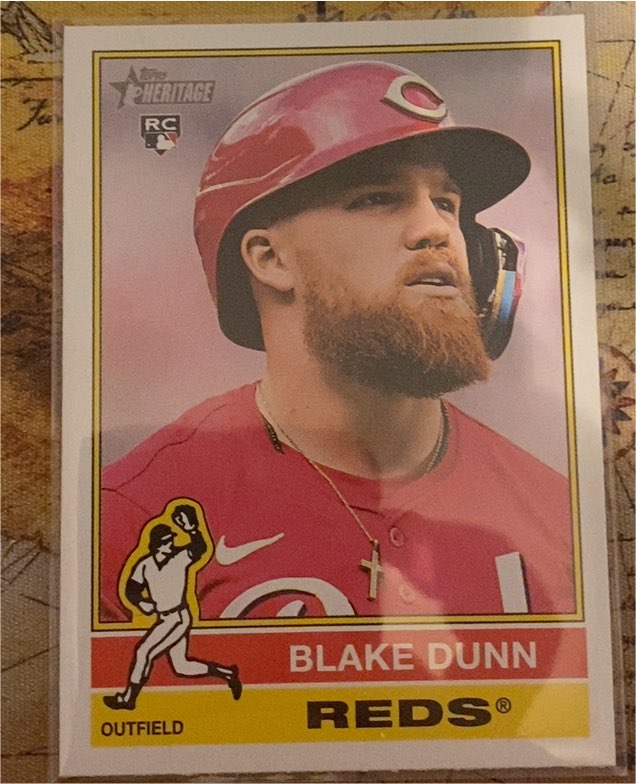 2025 Topps Heritage #51 Blake Dunn — front
