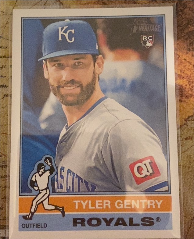 2025 Topps Heritage #109 Tyler Gentry — front