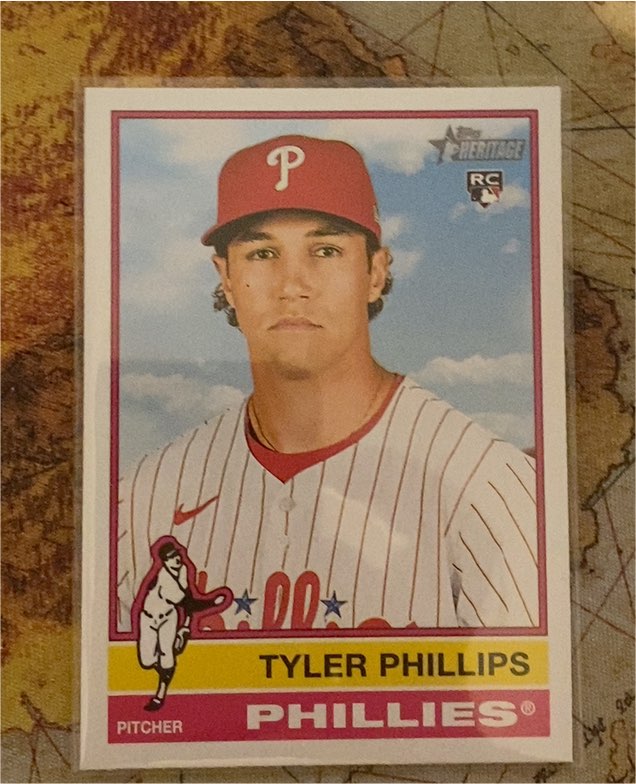 2025 Topps Heritage #17 Tyler Phillips — front