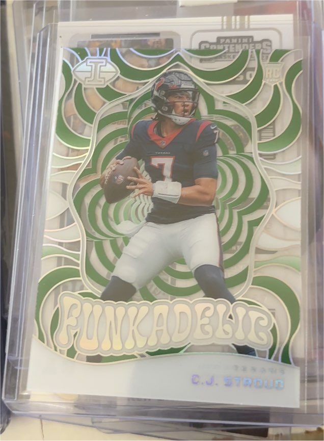 2023 Panini Illusions #14 C.J. Stroud Funkadelic Rookie — front