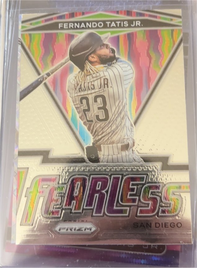 2021 Panini Prizm Fearless #FR-15 Fernando Tatis Jr. — front