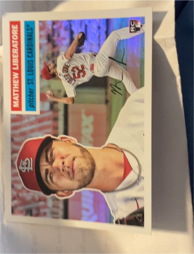 2023 Topps Archives 1956 Topps #92 Matthew Liberatore — front