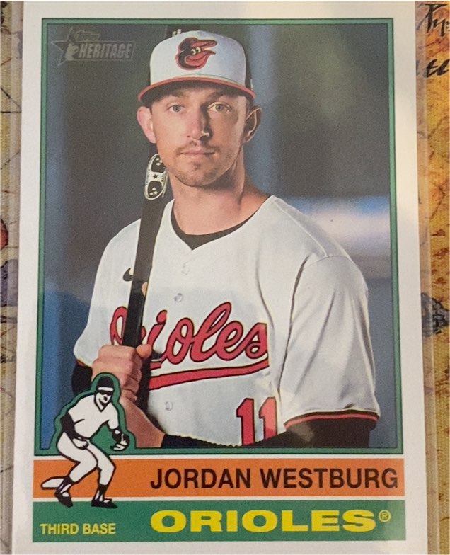 2025 Topps Heritage #438 Jordan Westburg — front