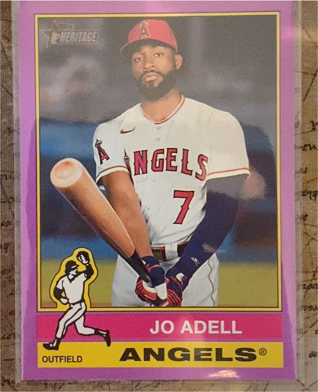 2025 Topps Heritage #434 Jo Adell — front