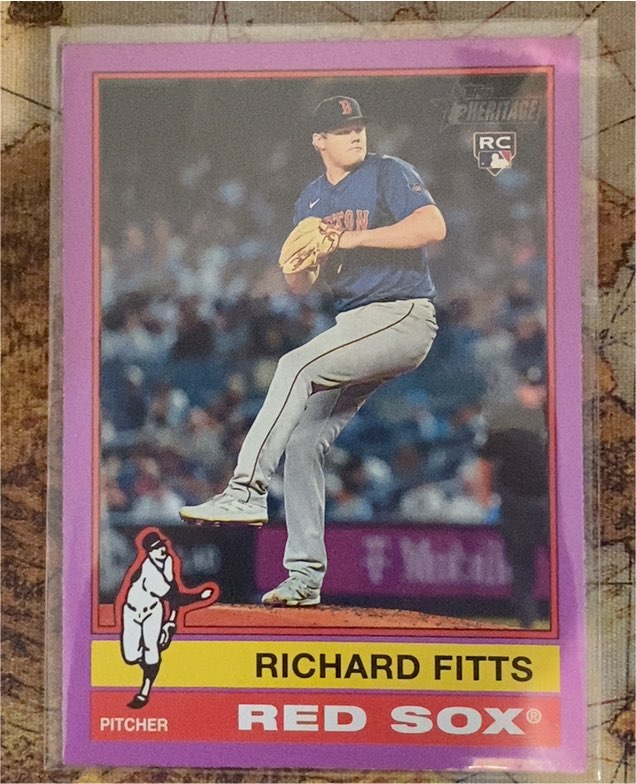 2025 Topps Heritage #471 Richard Fitts — front
