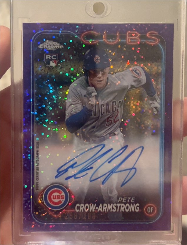 2024 Topps Chrome #RA-PC Pete Crow-Armstrong — front