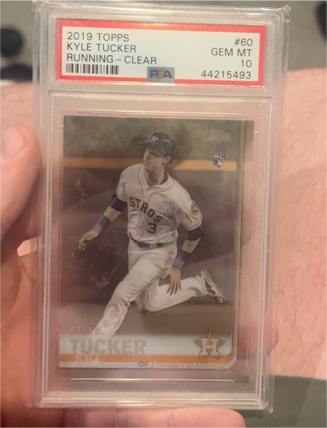 2019 Topps #60 Kyle Tucker — front