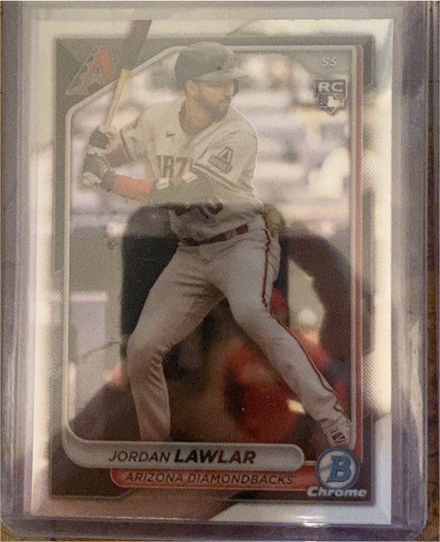 2024 Bowman Chrome #55 Jordan Lawlar — front
