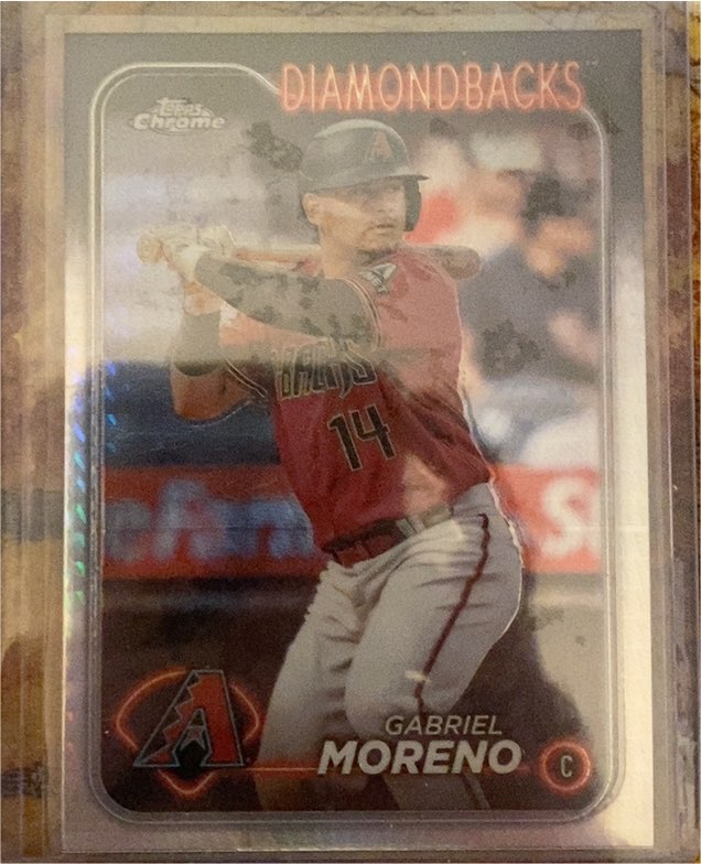 2024 Topps Chrome #21 Gabriel Moreno — front