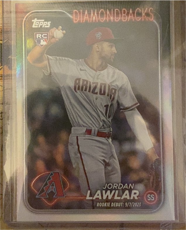 2024 Topps Chrome Update #USC51 Jordan Lawlar — front