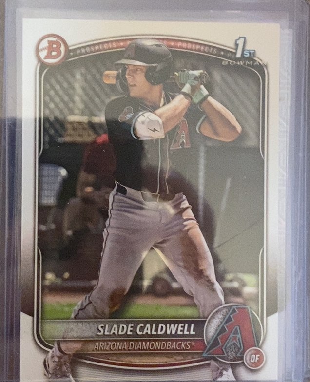 2025 Bowman Prospects #BP-21 Slade Caldwell — front