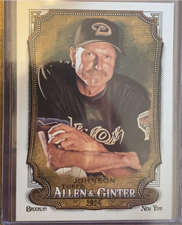 2024 Topps Allen & Ginter #244 Randy Johnson — front
