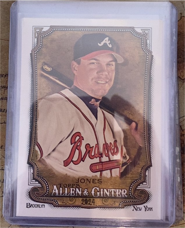 2024 Topps Allen & Ginter #159 Chipper Jones — front